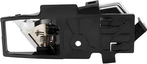 Miniatura 2 de Manija interior interior de la puerta cromada izquierda lado del conductor para Chevy Aveo 2007-2011 para Pontiac G3 Wave 2009, 96462709 GM1352174