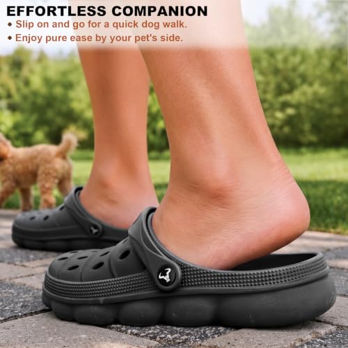 Image of KEMISANT Cushioned Clogs Mules for Men Garden Beach Water Fun-Lightweight