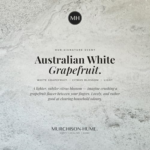 Image of Murchison-Hume Heirloom Dish Soap | Plant-Based Dishwashing Liquid | Tough on Grease | Gentle on Hands & Sensitive Skin | Non-Toxic | Safe for Fine China | Australian White Grapefruit | 16 fl oz