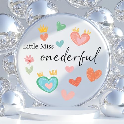 Vinilo decorativo para primera fiesta de bebé niña miniatura 5