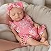 BABESIDE 16 Inch Silicone Baby Doll, Lifelike Reborn Baby Dolls Silicone Full Body Realistic Newborn Real Life Baby Dolls Girl with Accessories for Kids Ages 3+ & Collectors
