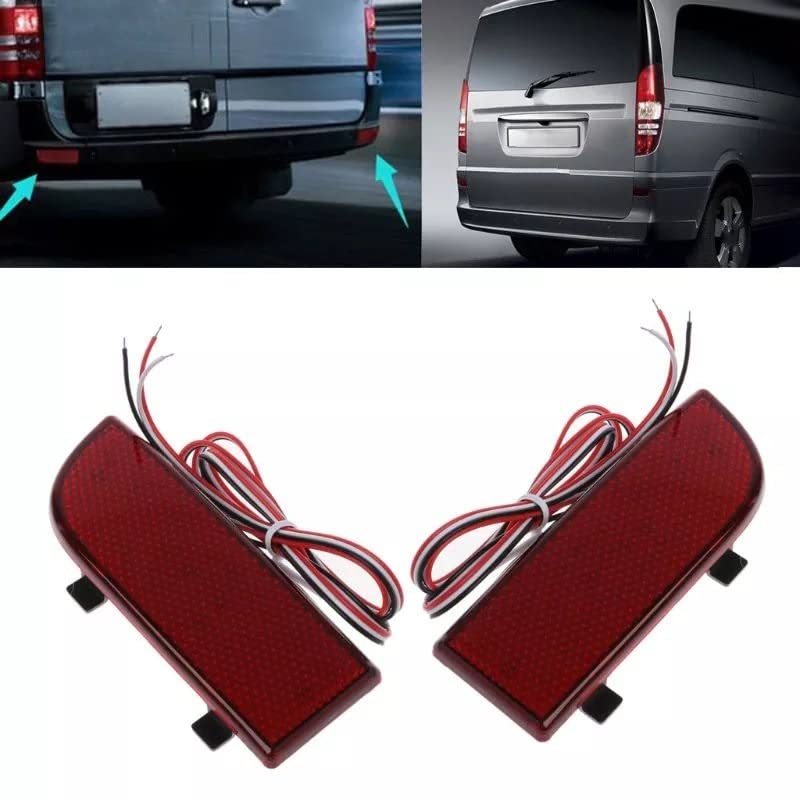Per Mercedes Per Benz Vo Viano W639 Fanale posteriore per auto Montaggio alto Terzo freno posteriore LED Luce stop Lampada A 6398200056 6398200056  34