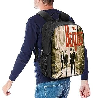 CSTAL The Beatles Sac à Dos Pour Enfant Enfant Petite Garçons Fille Scolaire Cartables.Rock Band Sac à Dos Homme Femme Utilisation Quotidienne 16inch – Image 5