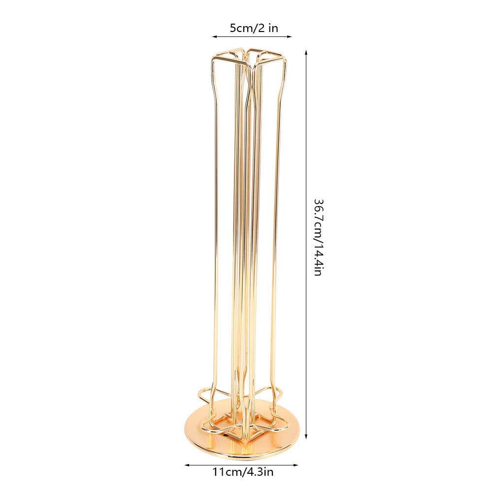 Petyoung Supporto per capsule di caffè, elegante e moderno, girevole, per 40 capsule