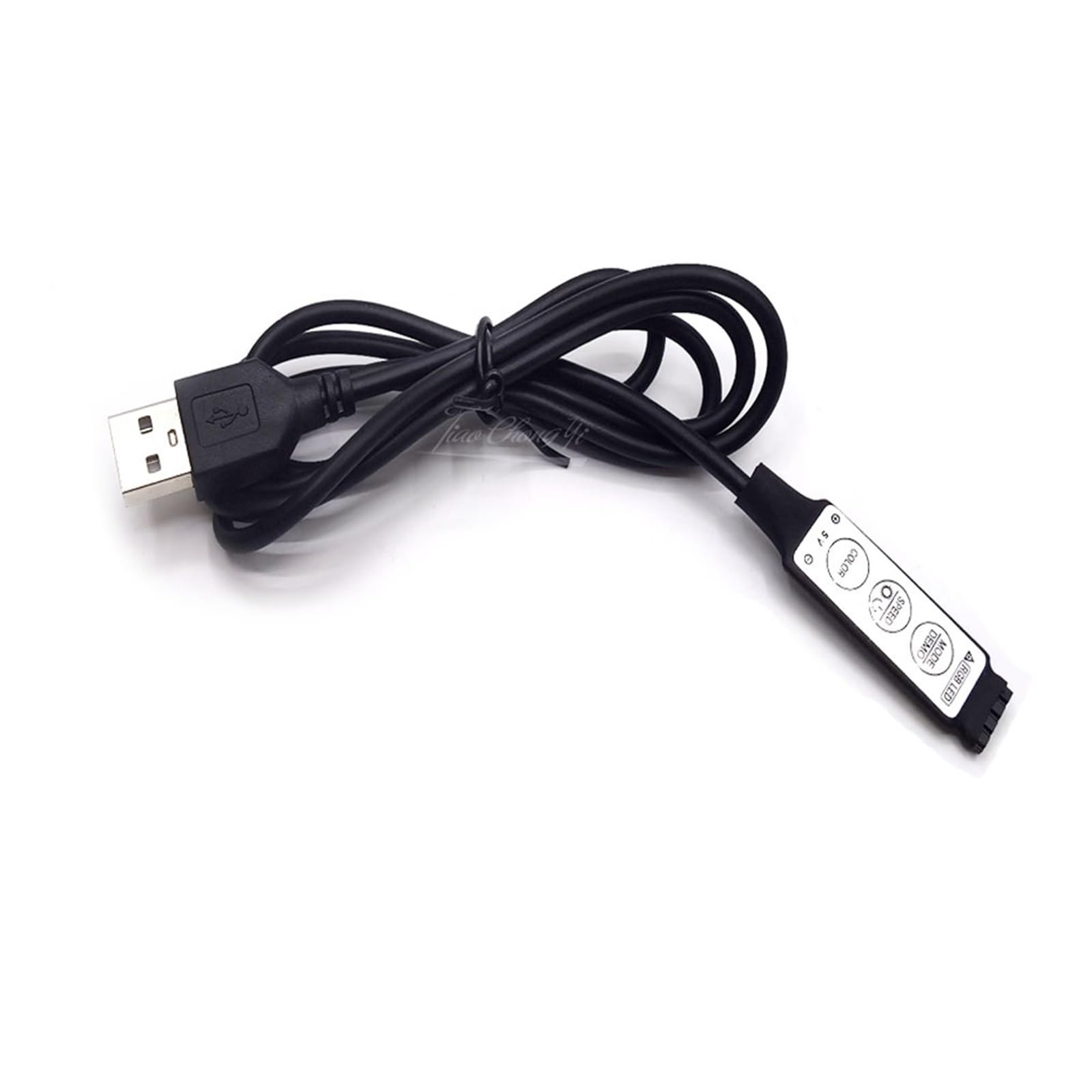 Controlador LED RGB USB para iluminar el mueble de televisión y escritorios gamer