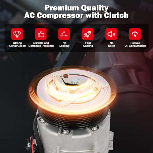 Image of Air Conditioning Compressor for Ford Transit-150 /250 /350 3.2L 2015-2019