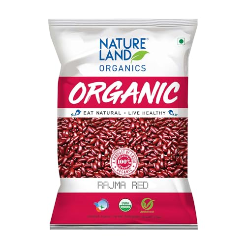 Natureland Organics Rajma Red 500 Gm - Organic Healthy Rajma (B07W88MY4B) Amazon Price History, Amazon Price Tracker