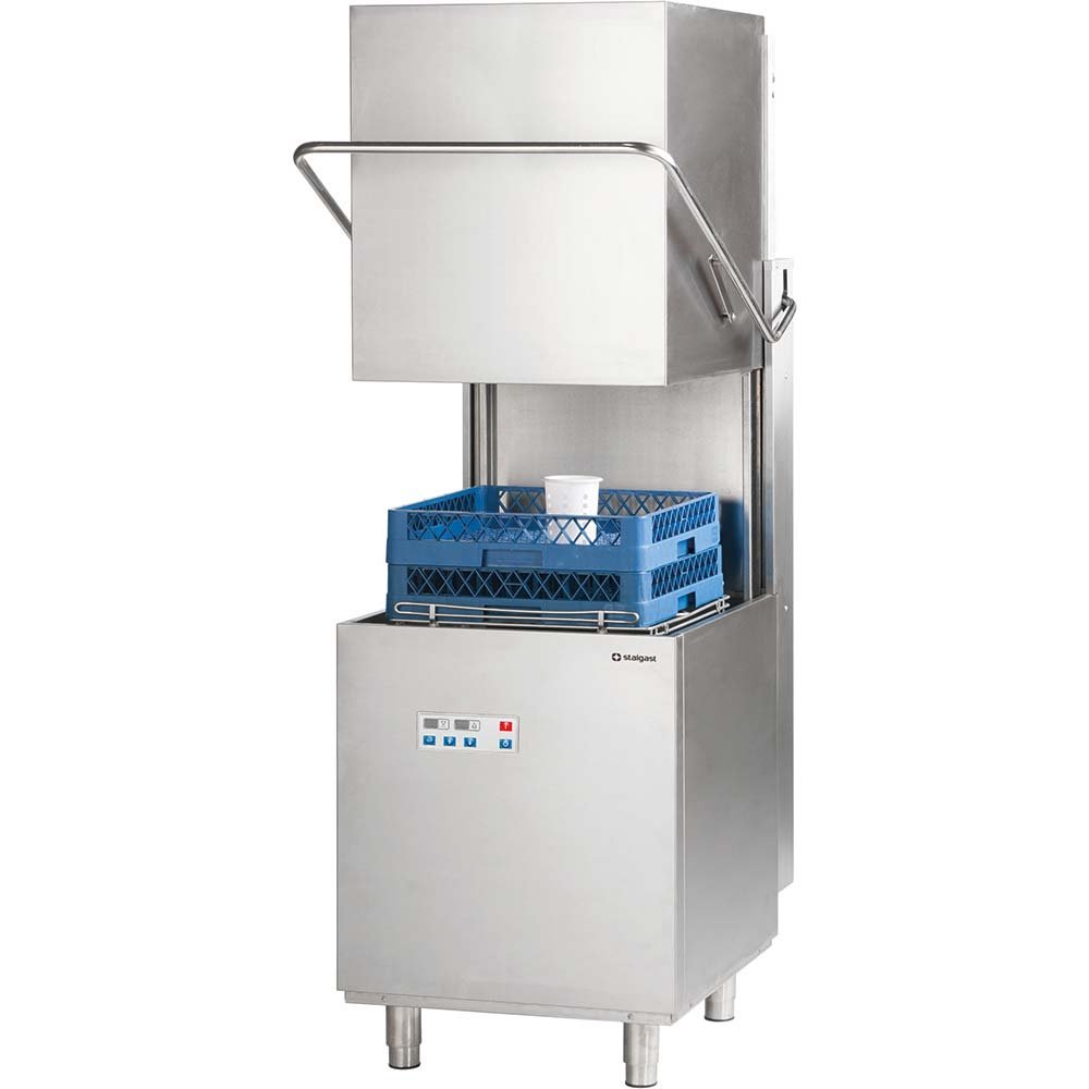 Haubenspülmaschine DigitalPower inkl. Klarspülmittel-, Reinigerdosier-, Klarspül- und Ablaufpumpe, 400V, 10 kW