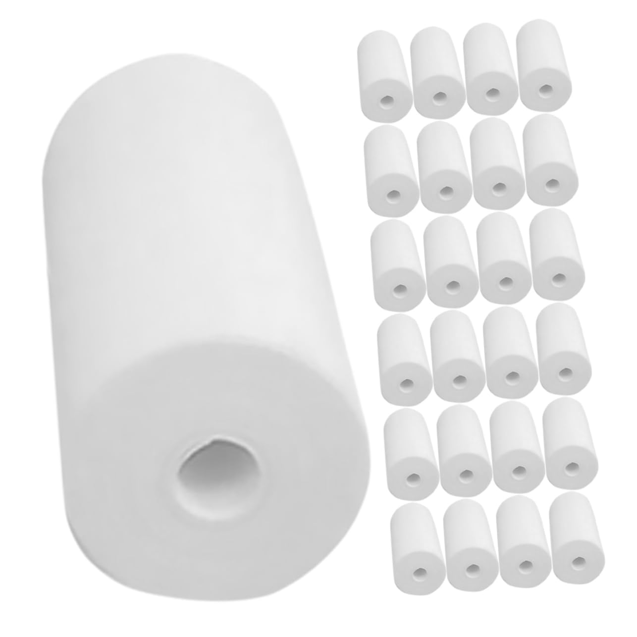 Rollos de Papel Térmico 57x30, 25 Piezas para Impresora