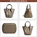 Fashionable Leather Bucket Bag, Lock Design Handbag with Shoulder Strap, Available in Black, Pink, Grey (Blue)