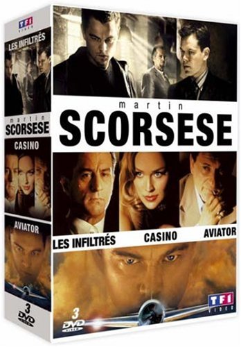 Martin Scorsese - Coffret - Les inflitrés + Aviator + Casino