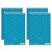 TOPS Prism 100% Recycled Steno Book, Top Wirebound, 6 x 9 Inches, Blue, Gregg Rule, 80 Sheets per Book, 4 Books per Pack (80284)