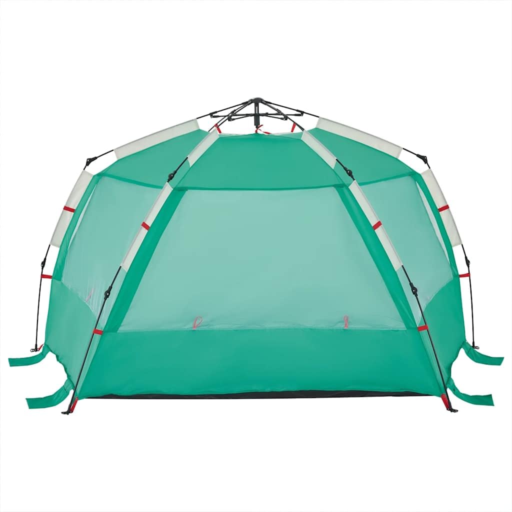 Tenda Da Spiaggia 2 Persone Verde Mare Rilascio Rapido