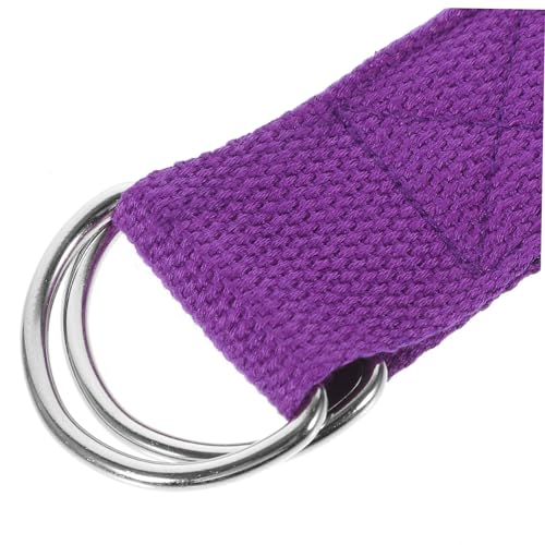 YARNOW 5stuks Duurzame Yoga Strap Aanpasbare Niet-elastische Oefenband Voor Thuisgebruik Voor Stretching Yoga-training - Afbeelding 5