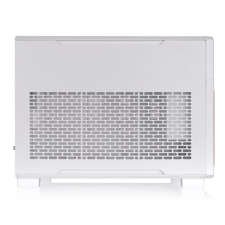 Image of Thermaltake TR200 WS; Micro Chassis; Wood Front Trim; mATX /mITX Support; 360mm Radiator Support; 365mm GPU Clearance; 175mm Air Cooler Clearance; 5.25 inch Bay Support; Snow; CA-11L-00S6NN-WS