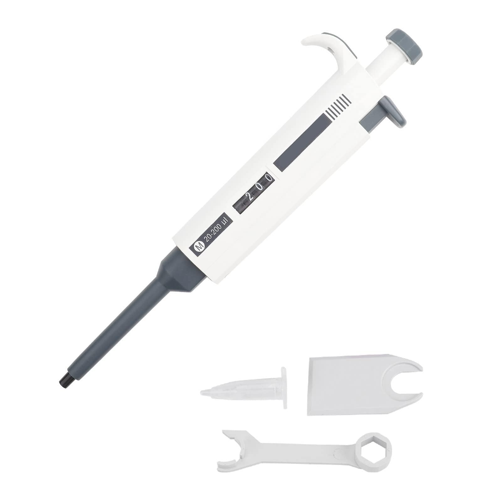 Pipet, Lab MicroPipette, Single-Channel Adjustable Volume Micro Pipette High-Accurate MicroPipette Variable Volume Pipette, Transfer Pipettes