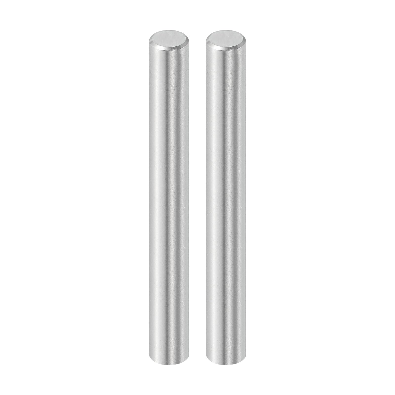 uxcell 2 Pcs 3/8x2-1/2 Dowel Pins, Bearing Steel Cylindrical Dowel Pins Shelf Support Peg Pin Rod Fasten Elements Metal Shelf Pegs