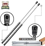 🚗 Lieferumfang: 2x Gasdämpfern wie gezeigt.