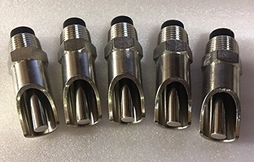 5 Heavy Duty Pig Nipples Stainless Steel Watering