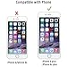 SLBSTORES 2-Pack Privacy Screen Protector for Apple iPhone 6 Plus and iPhone 6s Plus Anti-Spy Tempered Glass Film