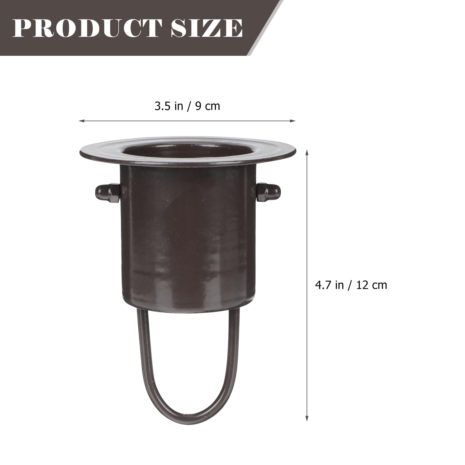 1juego Adaptador De Cadena De Lluvia De Aluminio para Canalón Accesorio Decorativo Y Funcional para Jardines Y Hogares