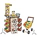 Play Supermarket Set, Pretend Play Grocery Shop Set - 47 Piece Cash Register Credit Card Machine Scanner Shop Trolley and Food for Boys and Girls +3 Years by Valessati.