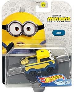 Hot Wheels Minions Otto Character Car