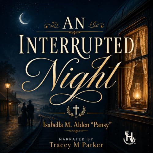Diseño de la portada del título An Interrupted Night