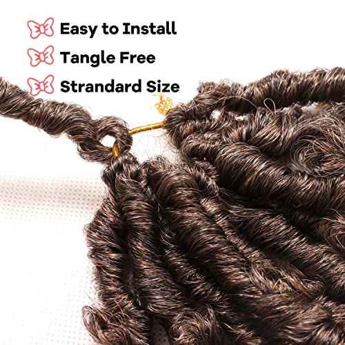 6 Packs 24 Inch Butterfly Locs Crochet Hair for Black Women Soft Distressed Locs Crochet hair Faux Locs Pre looped Pre-twisted Braids - Image 4