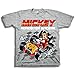 Mickey Mouse Boys' Toddler Roadster Racer T-Shirt, Heather Gray, 2T