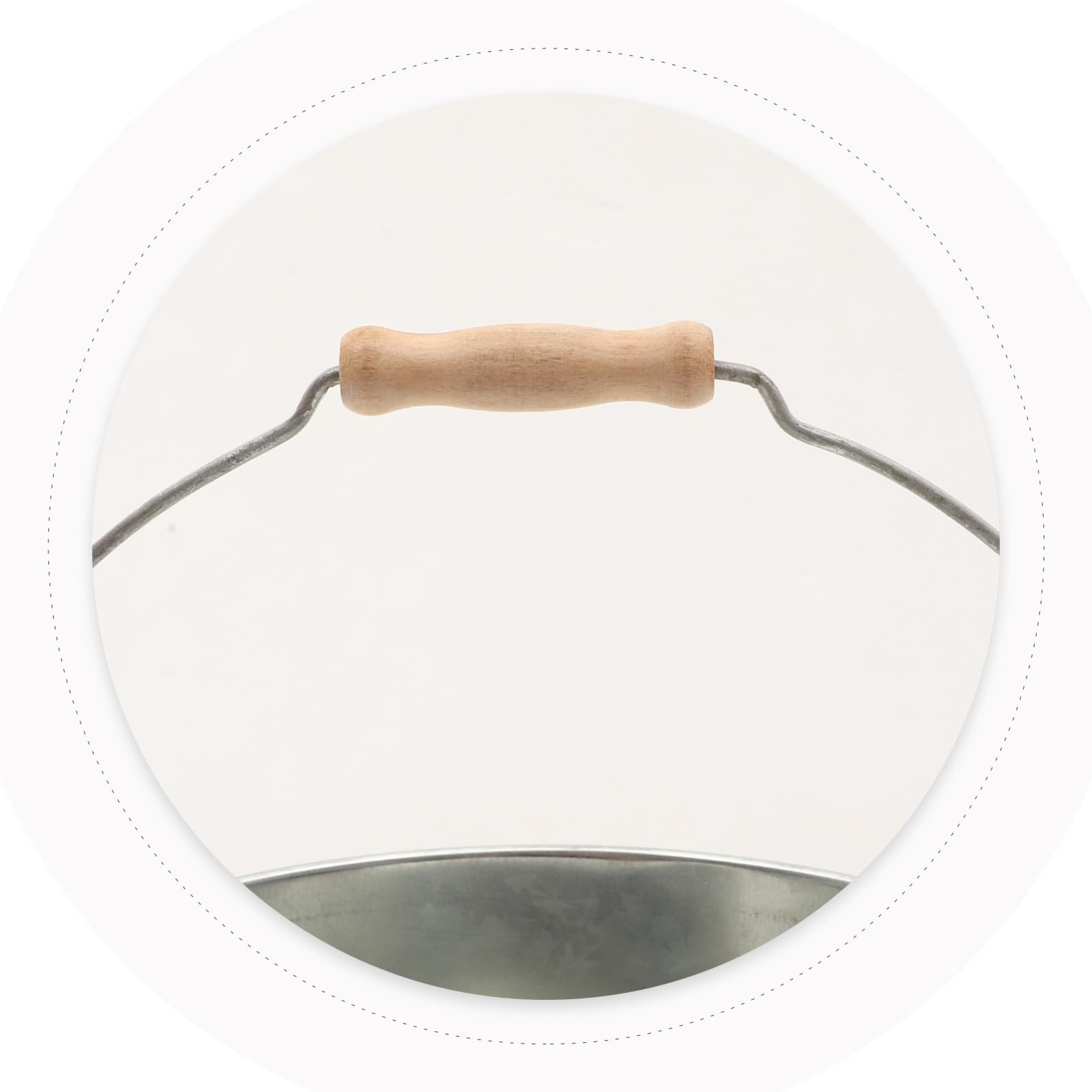 Secchio in Ferro Grande Capacità, Resistente a Temperature Elevate 2 Pezzi Accessoriato Paletta per Carbonella da Barbecue per Uso Indoor e Stufa a Legna