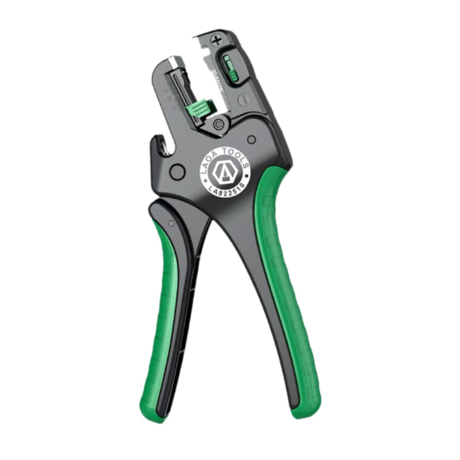 Qianly Pinza Automática Ajustable Herramienta para Desmontar Cable con de Autopresión y Corte Preciso Adecuada para Tareas de Reparación