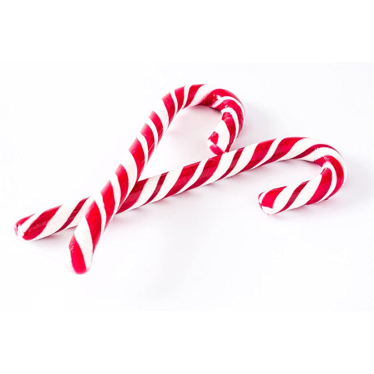 Hamlet Candy canes rouge et blanc tubo de 72