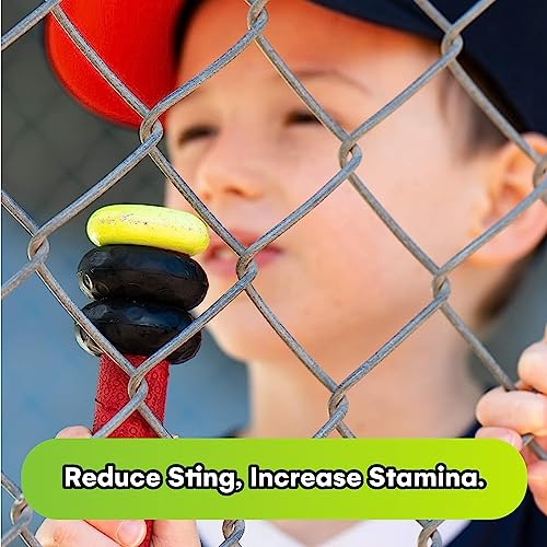 2-Pack Of Bat Grip Choke Up Rings For Youth Baseball, Tee Ball And Softball - Improve Swing And Increase Control With Your Baseball Bat Choker Produced By Grippi (Black) #TOP2