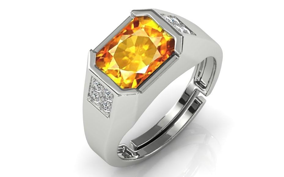 MBVGEMS Citrine ring 2.00 Carat sunela ring Handcrafted Finger Ring With Beautifull Stone sunela ring Panchdhatu Ring for Men and Women (B0CNCDFMLV) Amazon Price History, Amazon Price Tracker