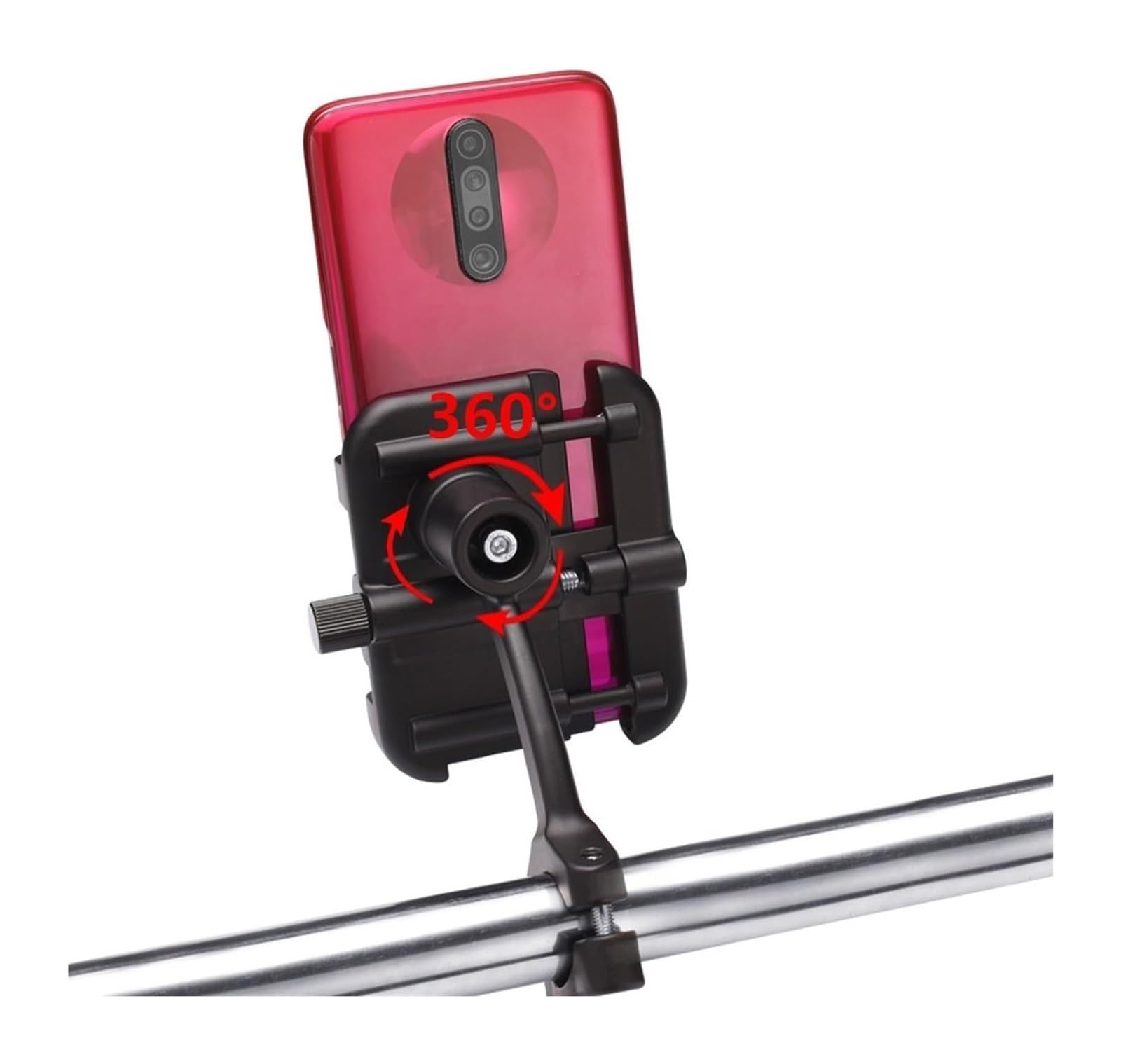 Manillar USB para Motocicleta para TDM 900 850 para TDM900 para TDM850 Motocicleta Teléfono Soporte Irrompible Manillar Rotación 360 ​​Grados Navegación