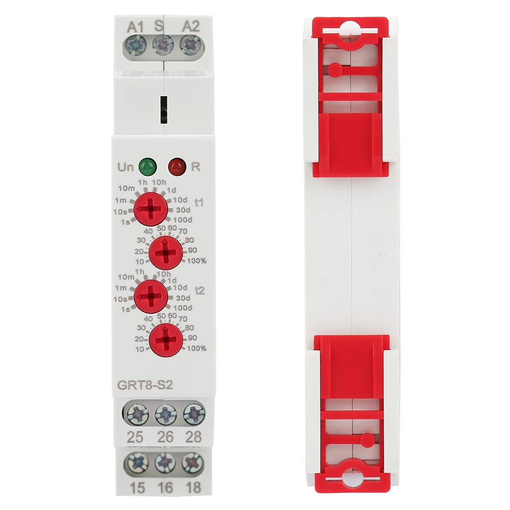 GRT8- Mini timer a ciclo asimmetrico ON/OFF Relè temporizzato a ciclo ripetuto CA 220 V