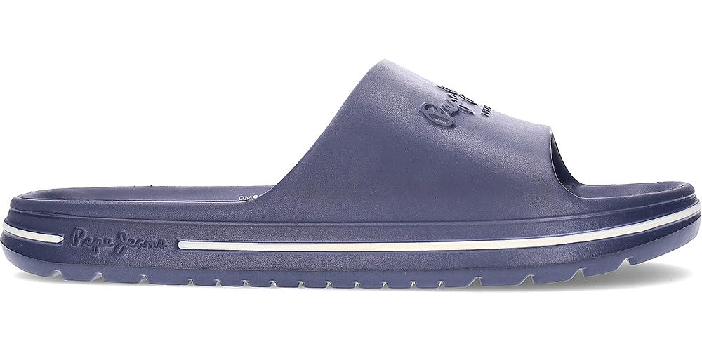Pepe Jeans Men's Beach Slide M Shoes, Blue(Naval Blue), 6 UK