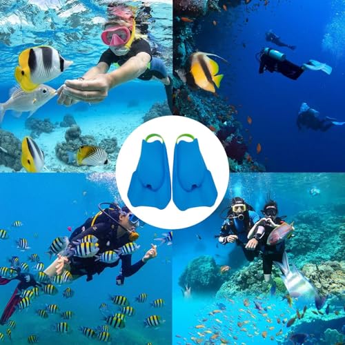 Palmes de natation adultes en silicone pour entraînement et mer - 4