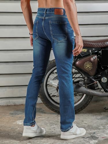 Image of HIGH STAR Men's Mid Rise Regular Jeans