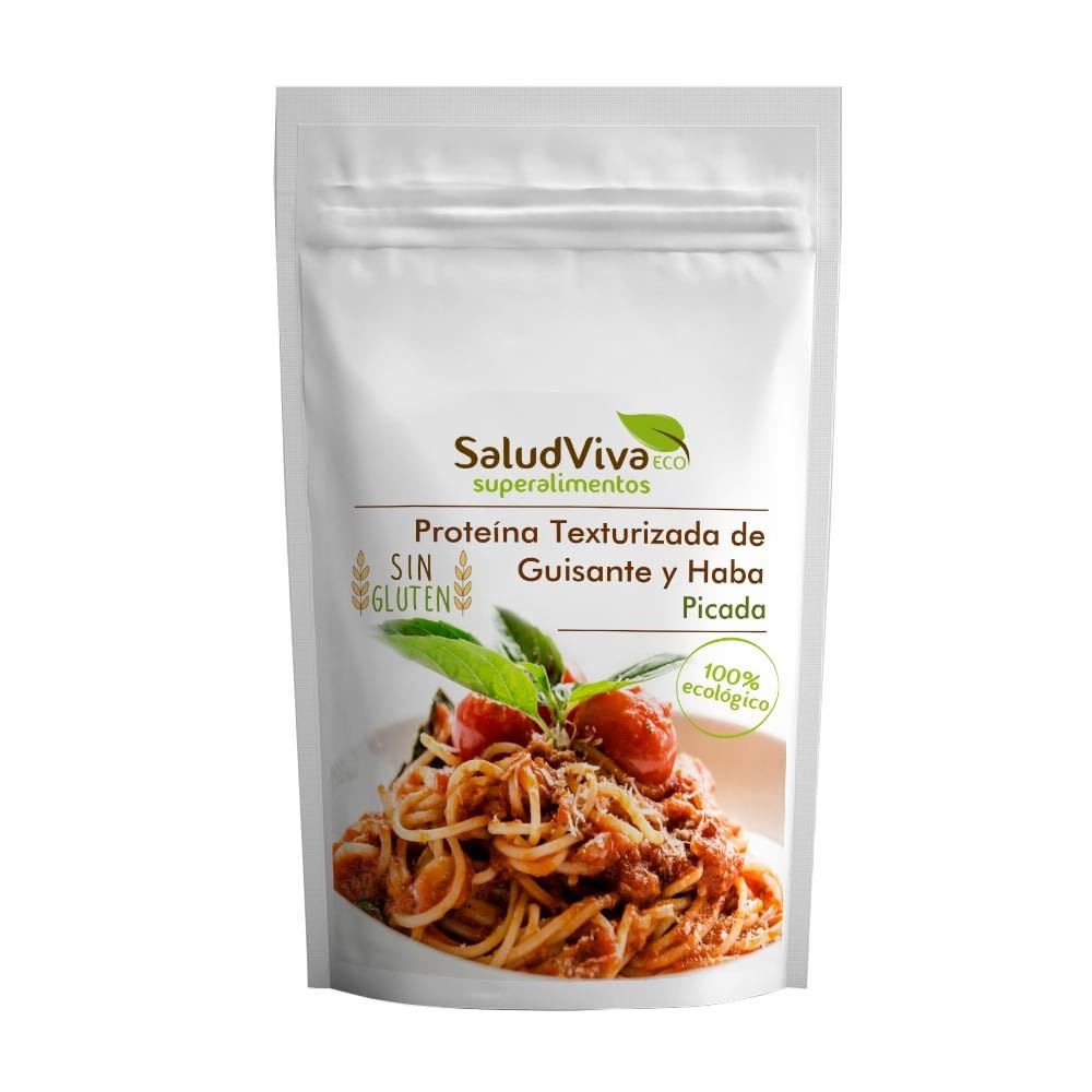 Proteína fina de haba y guisante texturizada ecológica SaludViva 200 g