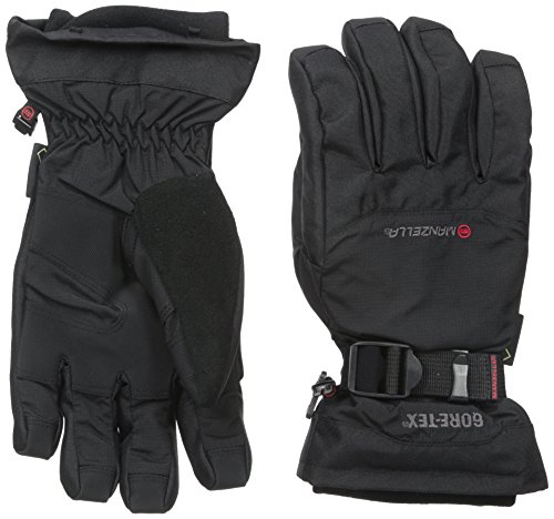Manzella Men's Gore-Tex Stealth II Gloves, Large, Black
