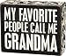 Primitives by Kathy Floral Trimmed Box Sign, 5" x 4"