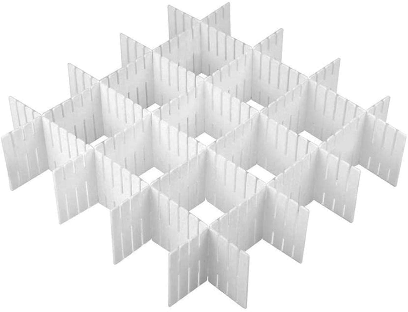 ZHHGOO Schubladentrenner 8-teilig - Verstellbares Organizersystem Für Schubladen