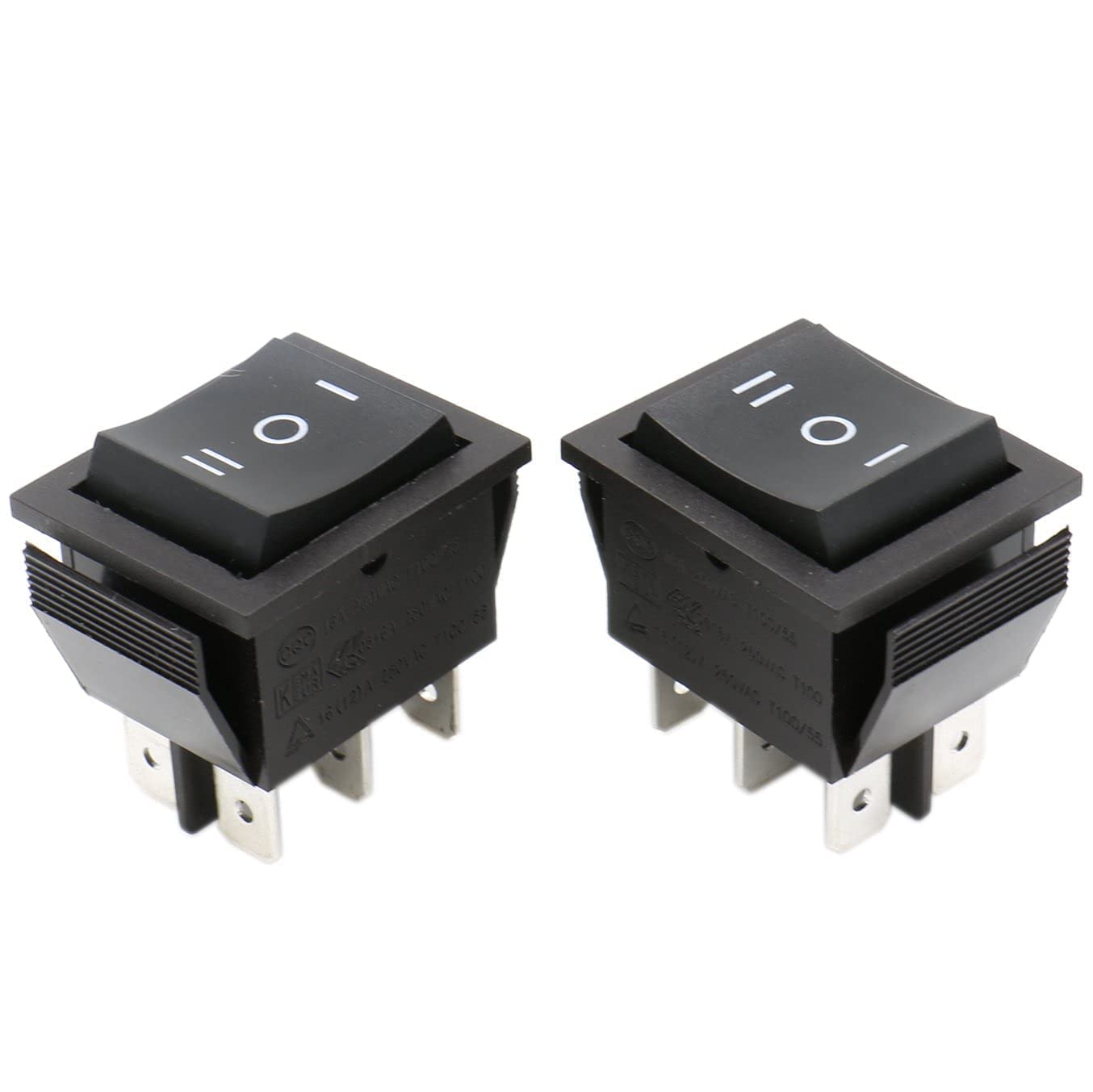 See full amazon price history chart for 22 TECH Black Rocker Button switch DPDT 6 Terminals on/off/on 16A/250v AC Heavy Duty Power Switch (Pack of 2) 22 TECH Black Rocker Button switch DPDT 6 Terminals on/off/on 16A/250v AC Heavy Duty Power Switch (Pack of 2) (B0B9LJHL5T) Amazon Price History, Amazon Price Tracker