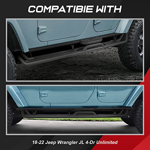 Protector de Estribos J2 Engineering para Jeep Wrangler JL 18-22 miniatura 7