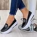Imagen de VALINK Mocasines de plataforma cómodos para mujer