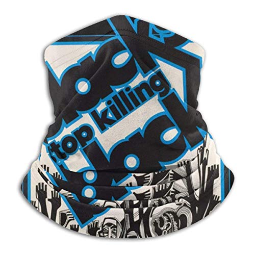Preisvergleich Produktbild bishishengbibaihu Stop ing Black People Gesichtsschutz Gesichtsschutz Staubschutz Stirnband für Unisex Kopfwickel Schal Halswärmer Kopfbedeckung Sturmhaube für den Haushalt