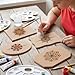 Novabright 12 Pcs Unfinished Wood Plaques for Crafts 6.5 x 4.5 Inch with 4 Assorted Shapes Beveled Thick MDF Wood Blank Sign for DIY Painting Burning Holiday Gifts and Craft Projects Supplies