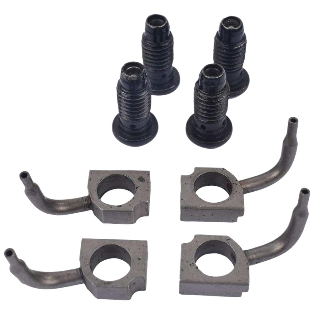 Rmxgzq Onecolor Fuel Injector Nozzle Set Of 4 Compatible With Seat 1.8T 2.0T Engines 06A103154